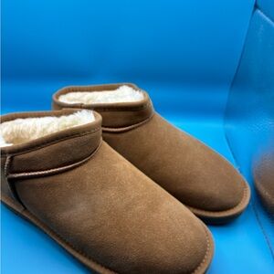 Elegant Tan Ankle Booties